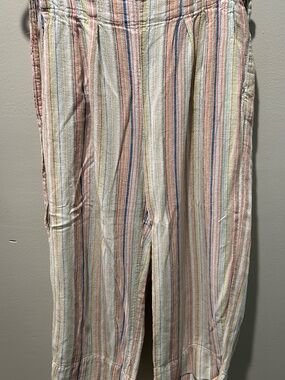 Zac & Rachel Pastel Striped Ladies Chinos